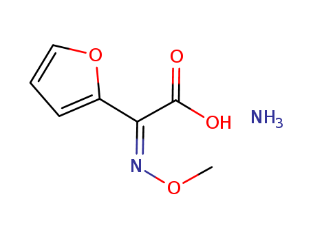 (Z)-2-(furan-2-yl)-2-(methoxyimino)acetic acid, ammonia salt
